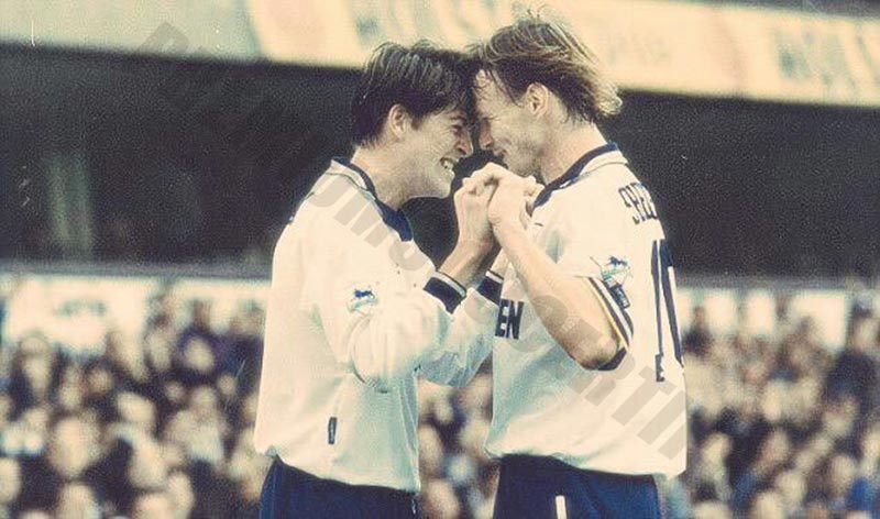 Teddy Sheringham and Darren Anderton - The best duo in football