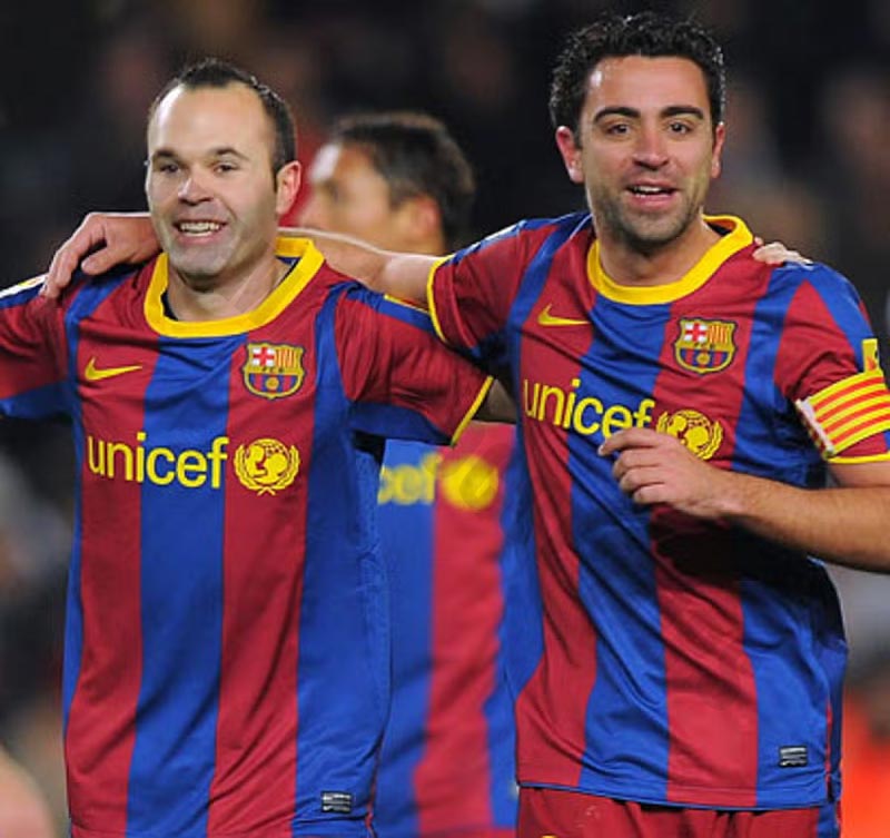 Xavi and Iniesta - The best duo in football