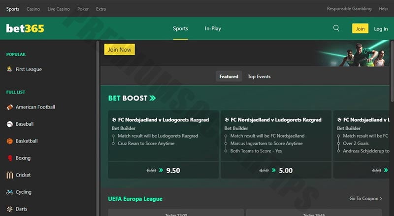 Bet365 - Best betting sites hungary