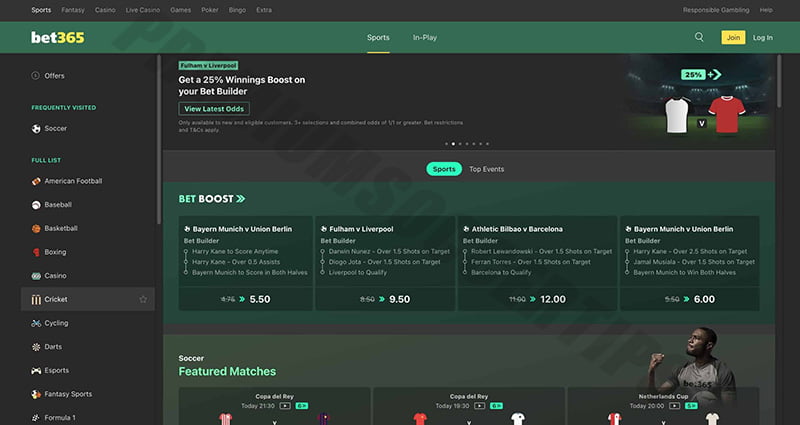 Bet365 - Mexico betting sites