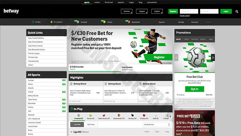 Betway - Best sports betting sites Canada