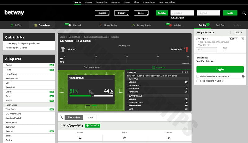 Betway - Betting site in ethiopia