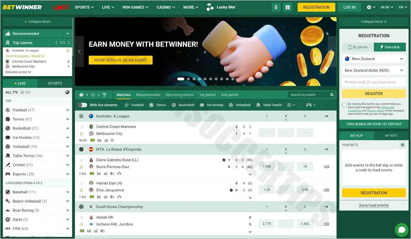 BetWinner - Betting sites in Turkey