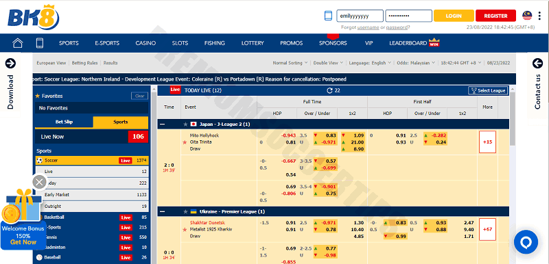 BK8 - Betting sites Finland