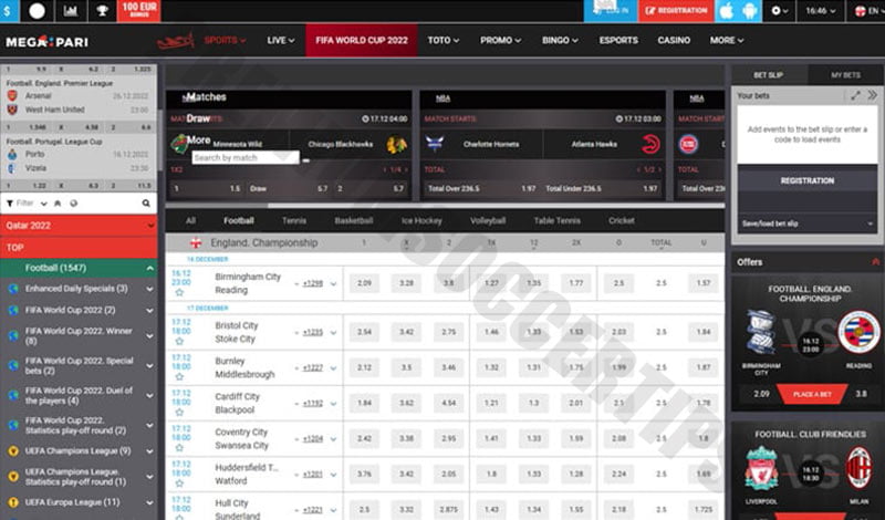 MegaPari - Estonia betting sites