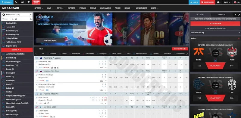 Megapari - Top sports betting sites Slovakia