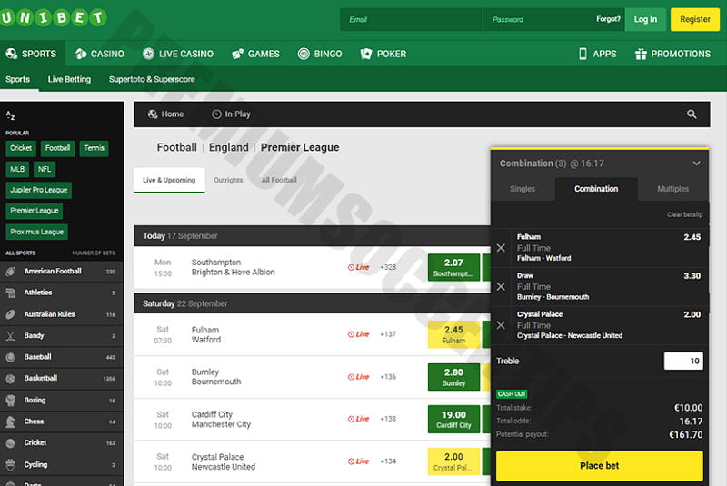 Unibet - Netherlands betting sites