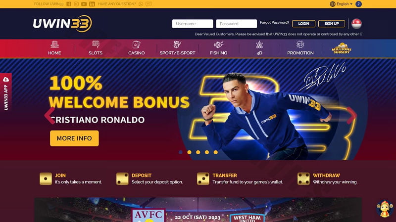 Uwin33 - Online betting sites malaysia