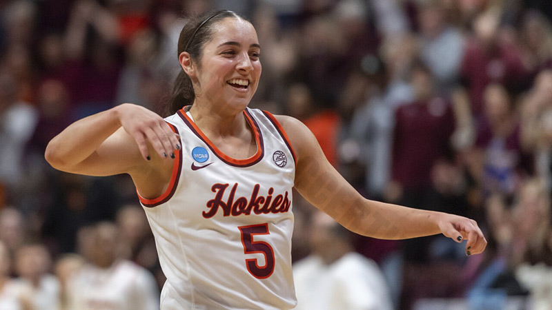 Best women's basketball player: Georgia Amoore, Virginia Tech