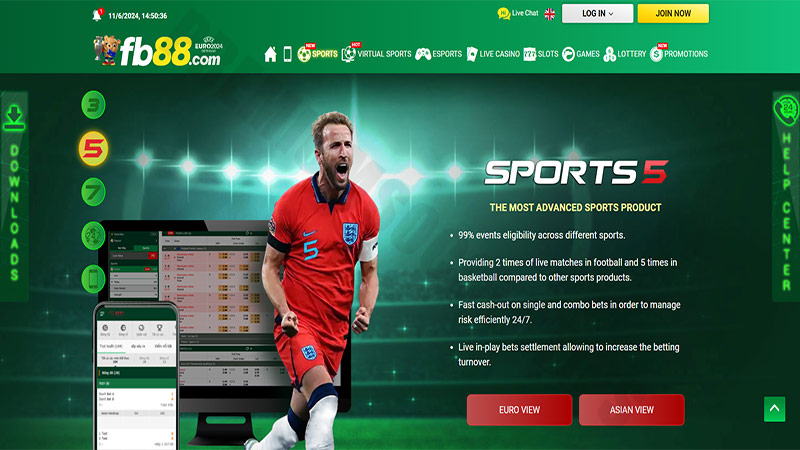 Sports betting sites for 18 year olds: FB88