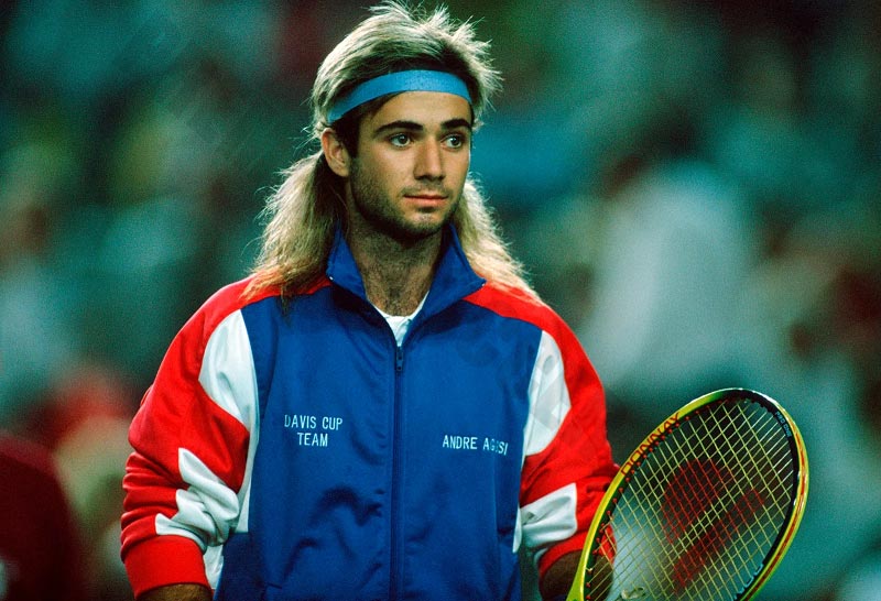 Who is best tennis player in the world - Andre Agassi