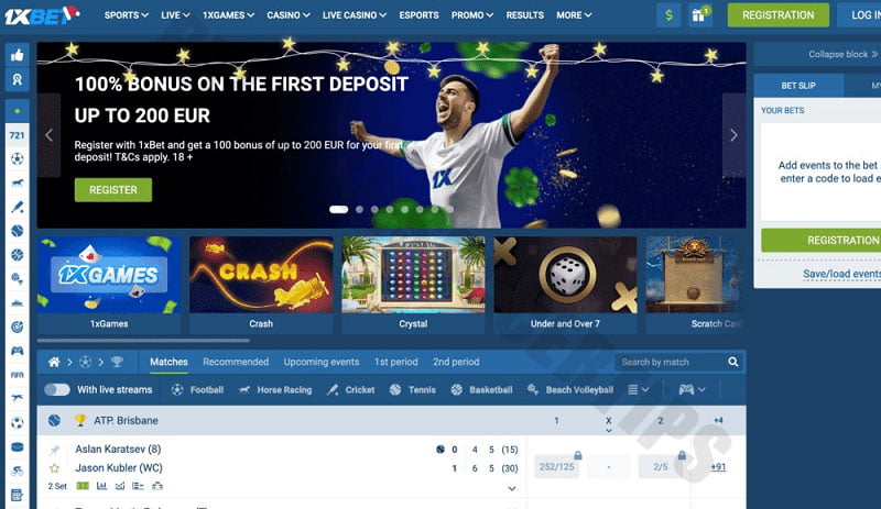 1xbet - Best online futsal betting site