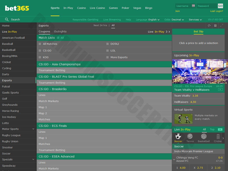 Bet365 - Spread betting sites sports