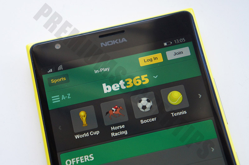 Bet365 - Tennis betting apps
