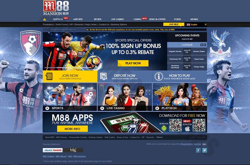 M88 - Online golf betting sites