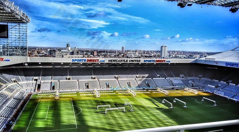 Biggest football stadium in Premier league: St James' Park