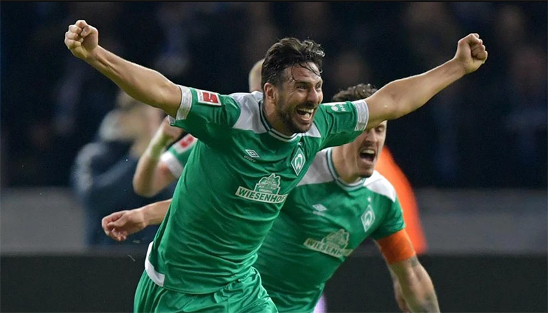 Bundesliga top goal scorers: Claudio Pizarro (197 goals)