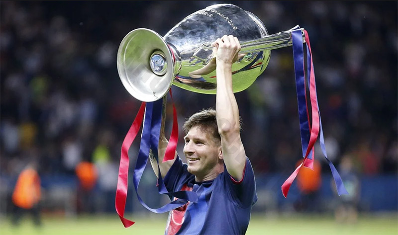 Key moments in Lionel Messi's Champions League triumph