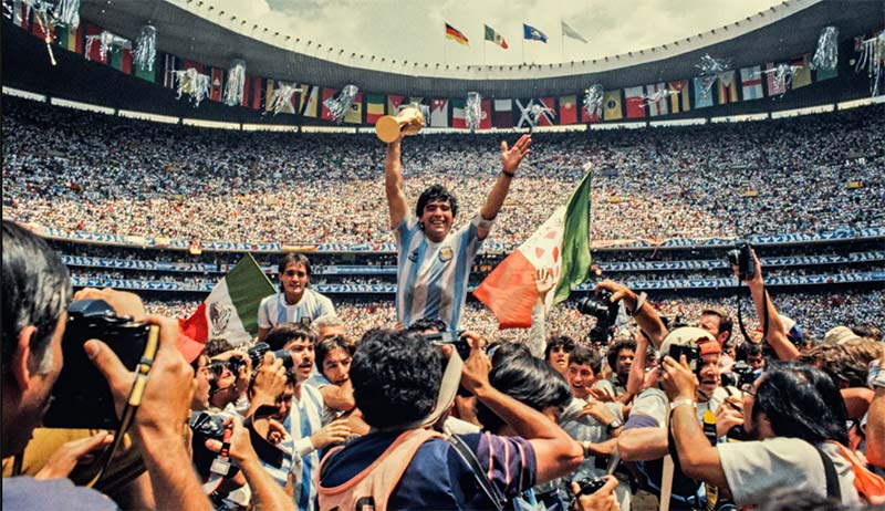 Maradona's World Cup career