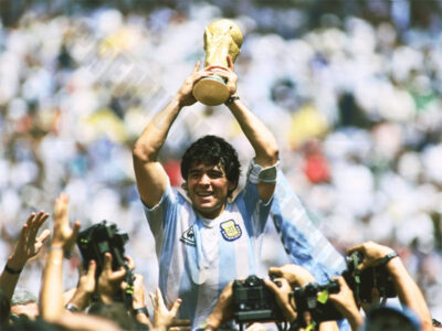 How many world cups did maradona win?