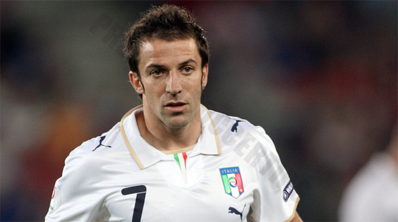 Serie a top goal scorer: Alessandro Del Piero