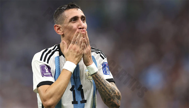 Top assist all time football: Angel Di Maria (259 assists)