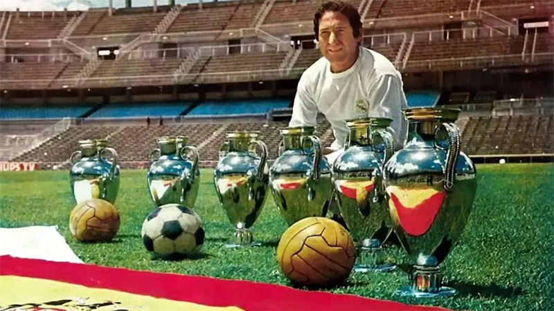 Francisco Gento – The King of the Champions League with 6 titles