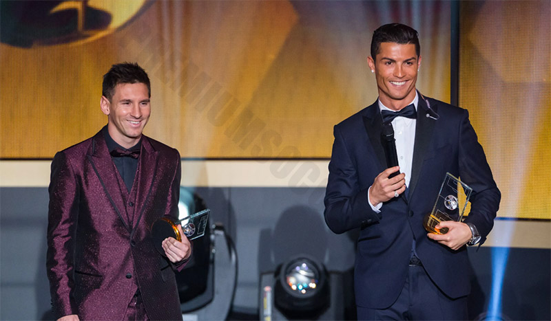 Comparing Messi and Ronaldo's individual achievements