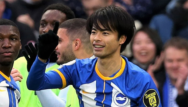 The best football player in Asia: Kaoru Mitoma (Japan and Brighton)