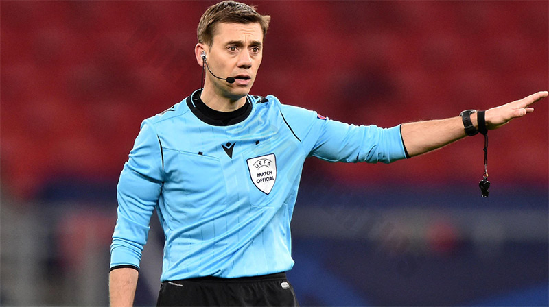 The best soccer referee in the world​: Clement Turpin (France)