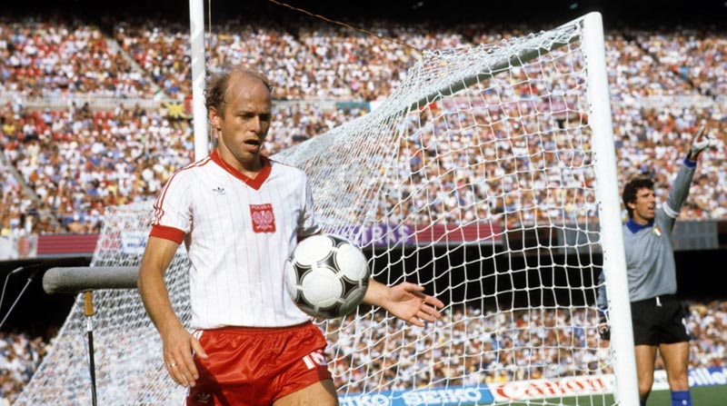 Famous bald soccer players: Grzegorz Lato