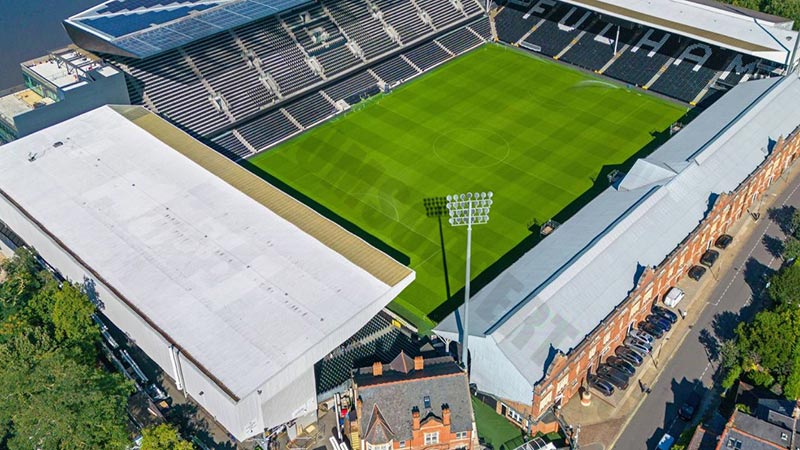 Most beautiful stadium in england: Craven Cottage