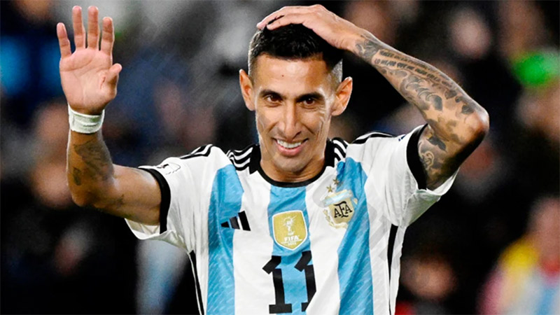 Most powerful kick in soccer: Angel Di Maria