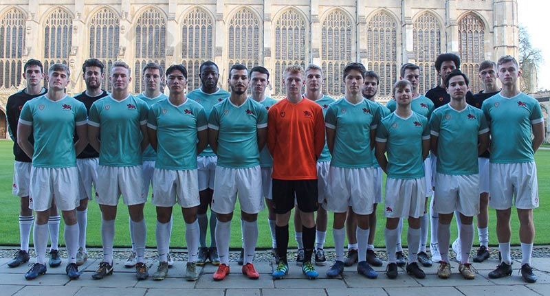 Oldest football club in the world: University of Cambridge (UK)