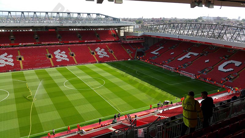 Oldest international football stadium in the world: Anfield (England - 1884)