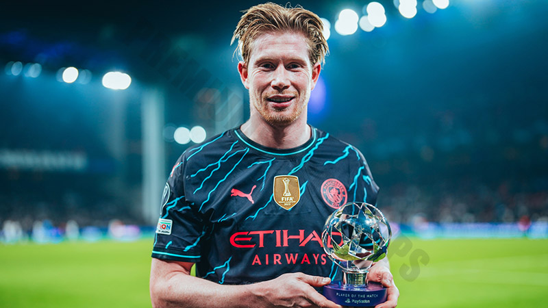 Most assists in Premier league history: Kevin De Bruyne - 112 assists