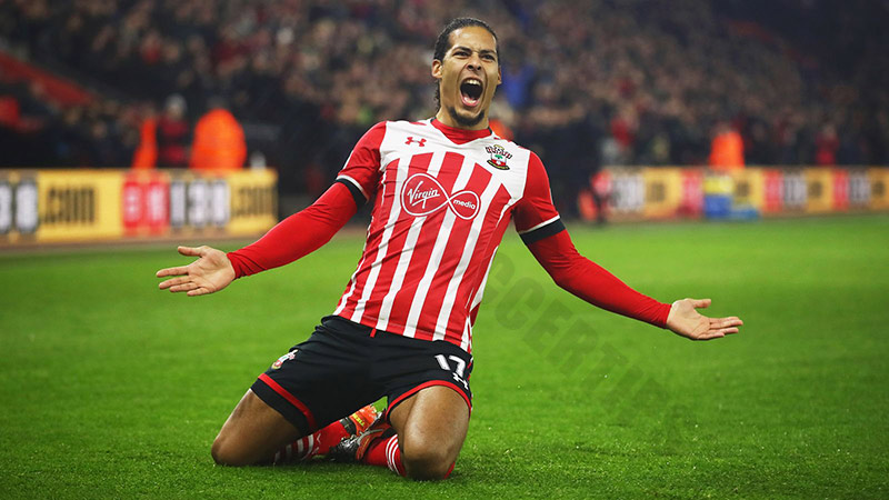 Virgil van Dijk joined Liverpool from Southampton in January 2018 for a world-record fee of £75 million