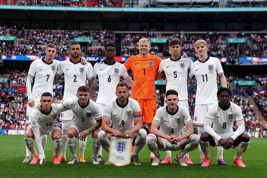 Top 10 best football team in the world country: England (1792.43 points)