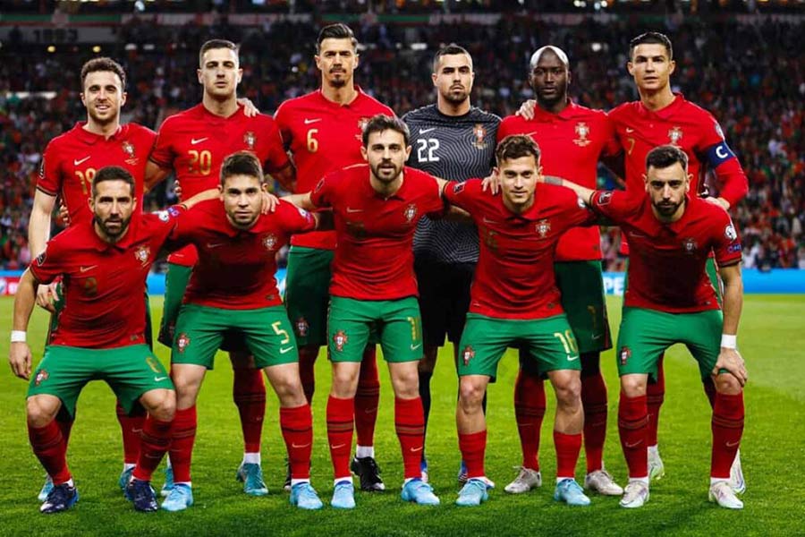 Best football team in the world country: Portugal (1707.22 points)