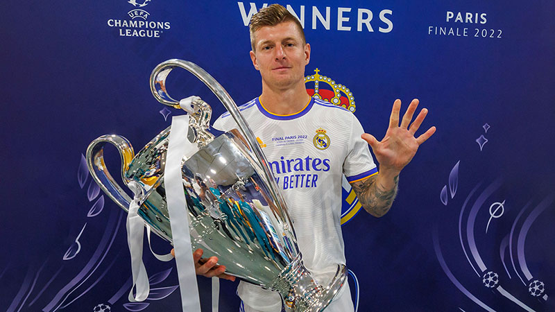 Toni Kroos has decided to end his illustrious career in the summer of 2024 when his contract with Real Madrid ends