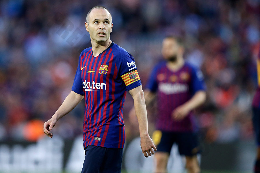 Most educated footballers: Andres Iniesta