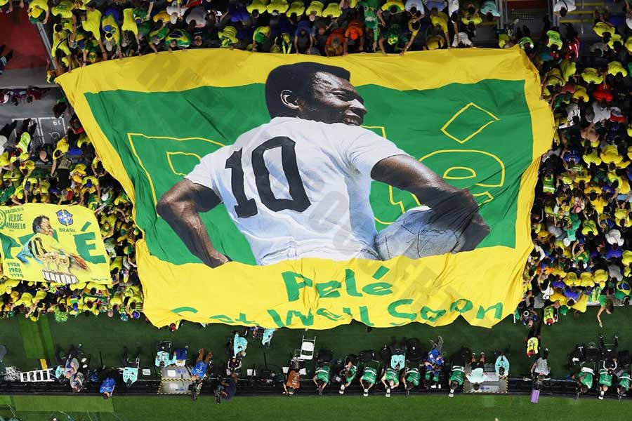 The king of football Pele