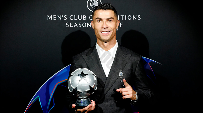 One of the greatest achievements of Cristiano Ronaldo's career is his 11 appearances in the UEFA Team of the Year