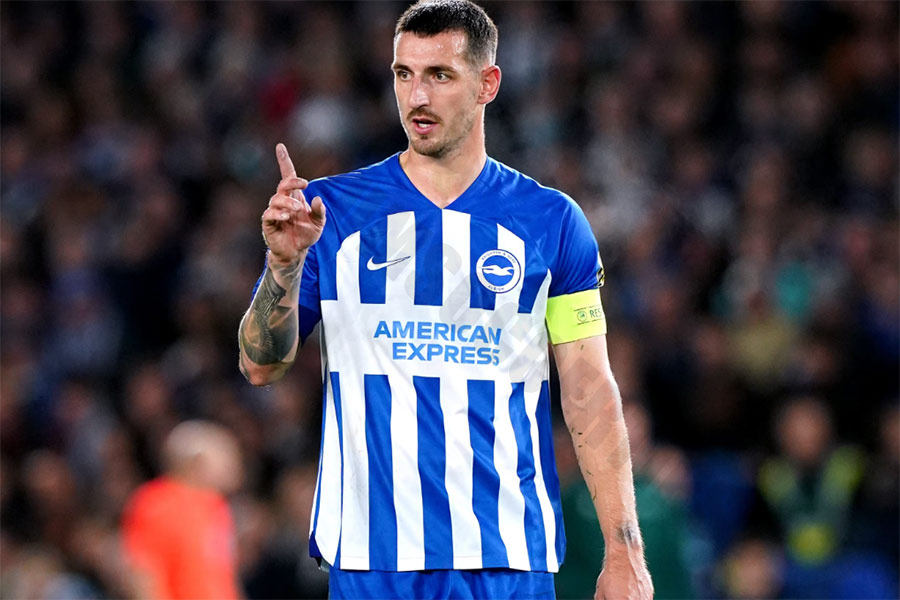 Slowest football player in the Premier league: Lewis Dunk