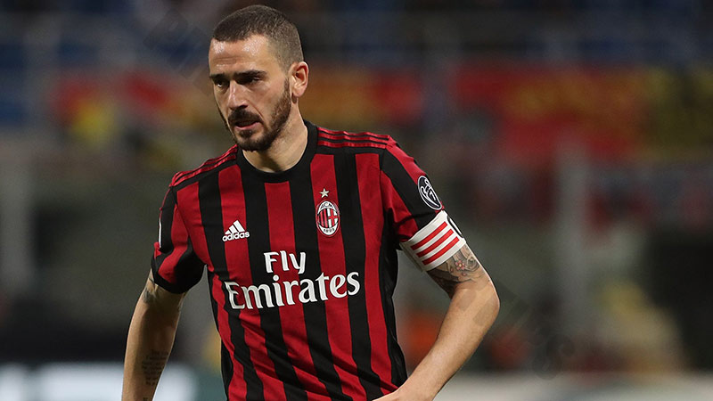 Top retired football players: Leonardo Bonucci