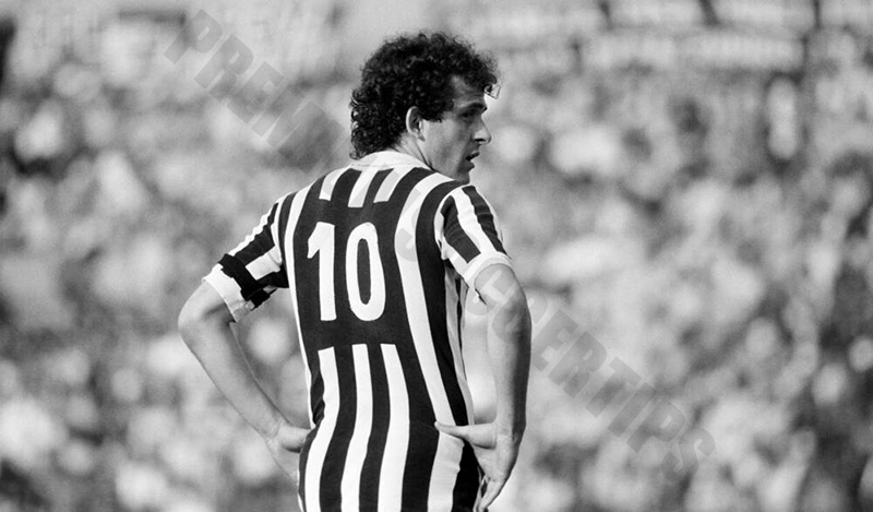 Michel Platini - top number 10 football players