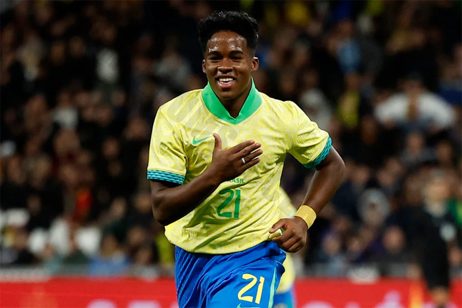 Youngest players in World cup history: Endrick - Brazil, 18 years old