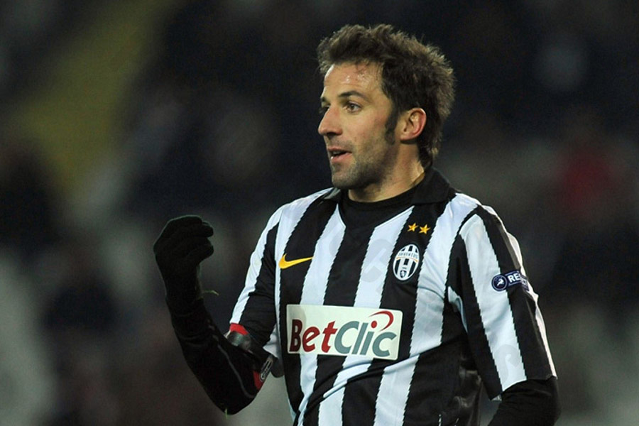 Alessandro Del Piero - Italian football league top scorers