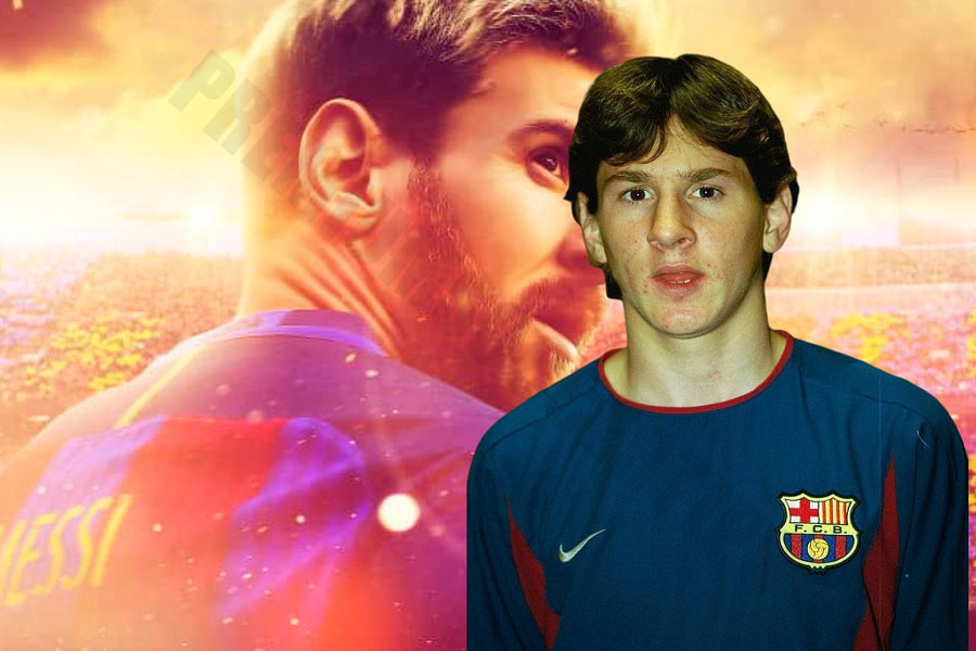 Find out when did Messi join Barcelona?