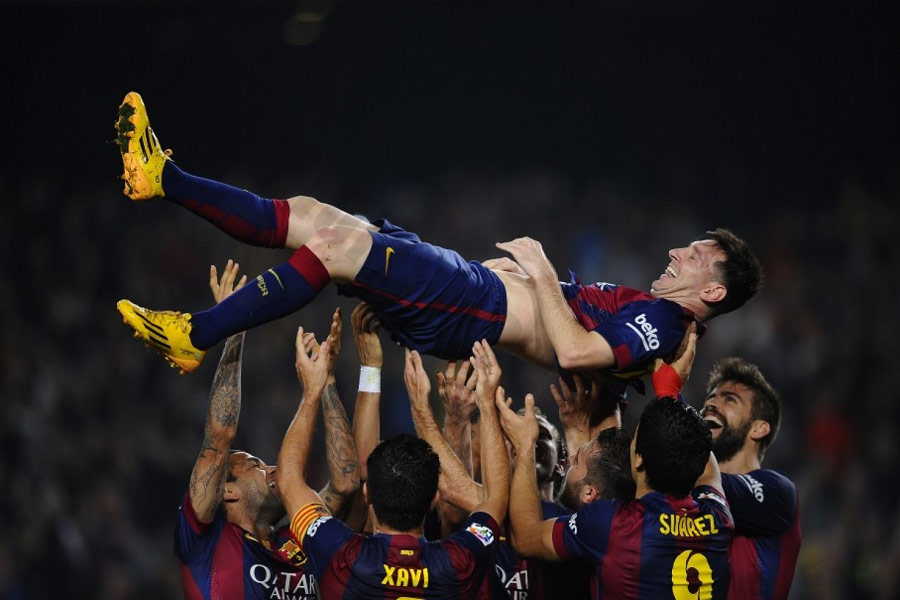 Lionel Messi 21 consecutive matches in La Liga